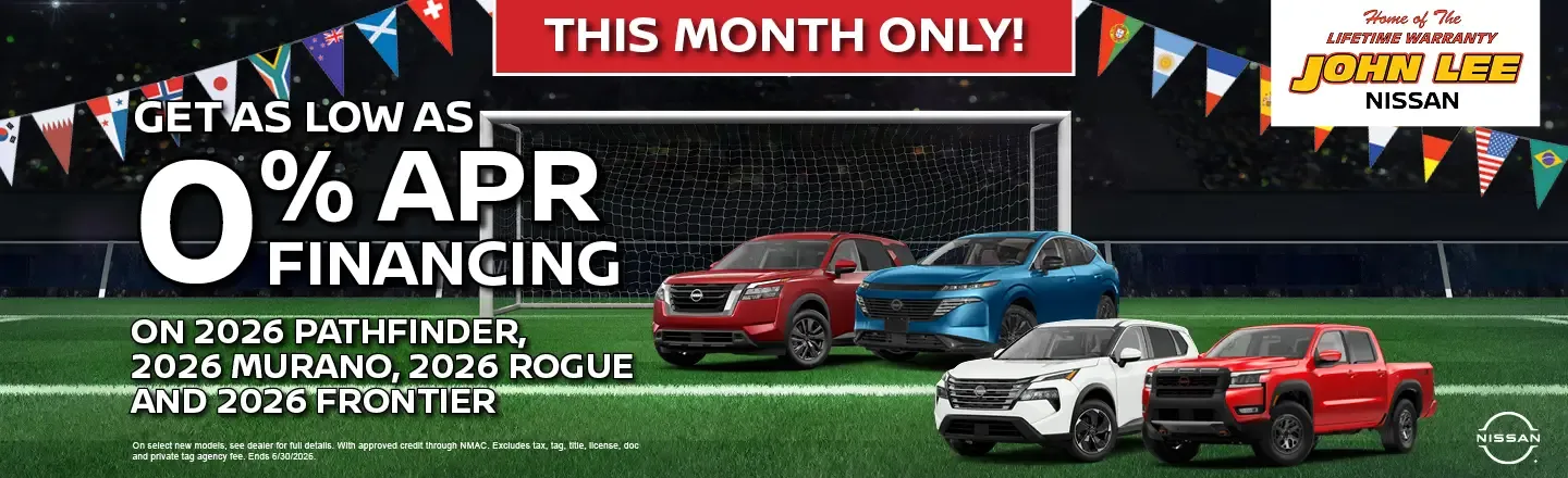 new 2026 Nissan Pathfinder. Rogue, Murano & Frontier Special